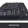 Logitech K120 Kabelgebundene Tastatur tschechisches Layout Schwarz 920-002641