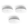 Bosch Smart Home Rauchwarnmelder II Rauchmelder /Alarmsirene, 3er Pack