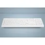 Cherry AK-C8100F-U1-W/GE Tastatur kabelgebunden, Weiß