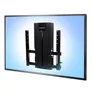 Ergotron Monitor & TV Schiebe-Wandhalterung VHD 46-63 Zoll (Schwarz)