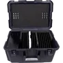 LEBA NoteCase Columbus 16 Tablet Ladekoffer USB-A 11" schw. NCASE-16TAB-UA-F-SC