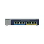 NETGEAR 8-Port Ultra60 PoE Multi-Gigabit Ethernet Unmanaged Network Switch (MS108UP): mit 4 PoE++ und 4 PoE+bei 230 W, Desktop- oder Wandbefestigung und Service über die gesamte Nutzungsdauer