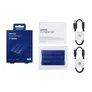 Samsung Portable SSD T7 Shield 1 TB USB 3.2 Gen2 Typ-C Blau PC/Mac
