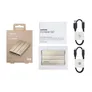 Samsung Portable SSD T7 Shield 2 TB USB 3.2 Gen2 Typ-C Beige PC/Mac