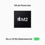 Apple MacBook Air 13,6" 2024 M2/16/256GB SSD 8C GPU Space Grau MC7U4D/A
