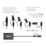 Club 3D USB 3.2 Splitter Type-C/-A zu Dual HDMI (4K/30Hz) + VGA CSV-1611