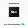 Apple MacBook Air 13,6" 2022 M2/24/1TB SSD 10C GPU Space Grau BTO