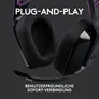Logitech G535 LIGHTSPEED Schwarz - Kabelloses Gaming-Headset