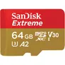 SanDisk Extreme 64 GB microSDXC Speicherkarte Kit (2022) bis 190 MB/s, C10, U3