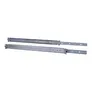 Inter-Tech Teleskopschienensatz 455 mm, 50-80 cm 88887221 2HE Silber