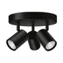 WiZ IMAGEO 3er Spots Deckenleuchte Tunable White&Color 1035lm Schwarz Einzelpac