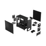 Fractal Design Pop Silent Black Solid ATX Gaming Gehäuse Schwarz