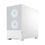 Fractal Design Pop Mini Air RGB White mit Fenster mATX/mITX Gaming Gehäuse Weiß