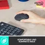 Logitech MK295 Silent Kabellose Maus-Tastaturkombination UK englisch