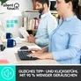 Logitech MK295 Silent Kabellose Maus-Tastaturkombination UK englisch