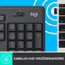 Logitech MK295 Silent Kabellose Maus-Tastaturkombination UK englisch