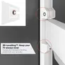 Vogel`s ELITE TVM 5445 Wandhalterung (weiß) schwenkbar bis 65Zoll