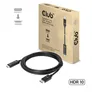 Club 3D DisplayPort 1.4 auf HDMI 4K 120Hz oder 8K 60Hz HDR10 Kabel 3m St./St.