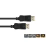 Good Connections DisplayPort 2.0 Kabel 8K @60Hz Kupferleiter 1,0m schwarz