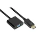 Good Connections Adapter DisplayPort St an VGA Bu 1920*1200 @60Hz ca. 20cm