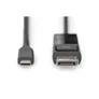 DIGITUS USB-C Kabel auf DisplayPort BidireKtional max. Auflösung 8K@30Hz, 2m