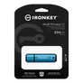 Kingston 256 GB IronKey Vault Privacy50 Verschlüsselter USB-Stick Metall USB 3.2