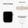 Apple Watch Series 8 GPS 41mm Aluminium Polarstern Sportarmband Polarstern