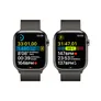 Apple Watch Series 8 LTE 45mm Edelstahl Graphit Milanaise Graphit