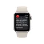 Apple Watch SE (2. Gen) GPS 40mm Aluminium Polarstern Sportarmband Polarstern