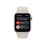 Apple Watch SE (2. Gen) GPS 40mm Aluminium Polarstern Sportarmband Polarstern
