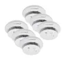 Homematic IP 10-Jahres Rauchwarnmelder HMIP-SWSD • 6er Pack