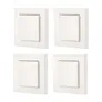 Eve Light Switch - Smarter Lichtschalter Apple HomeKit-Technologie & Thread, 4er