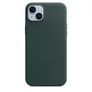 Apple Original iPhone 14 Plus Leder Case mit MagSafe Waldgrün
