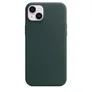 Apple Original iPhone 14 Plus Leder Case mit MagSafe Waldgrün