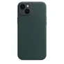 Apple Original iPhone 14 Plus Leder Case mit MagSafe Waldgrün