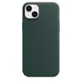 Apple Original iPhone 14 Plus Leder Case mit MagSafe Waldgrün