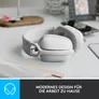 Logitech Zone Vibe 100 Kabelloses Headset Off White