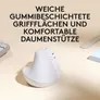 Logitech Lift für Mac Offwhite - Vertical Ergonomische Kabellose Maus