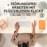 Logitech Lift für Mac Offwhite - Vertical Ergonomische Kabellose Maus