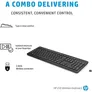 HP 230 Kabellose Tastatur Schwarz 3L1E7AA#ABD