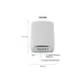 Netgear Orbi AX5400 Tri-Band Mesh WiFi 6 System RBK763s (Router, 2xSatellit)