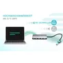 i-tec USB3.0 USB-C/Thunderbolt 3x Diplay Metal Nano Dock LAN PD 100W