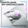 Logitech G502 X Plus LIGHTSYNC RGB Kabellose Gaming Maus Weiß