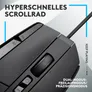 Logitech G502 X Kabelgebundene Gaming Maus Schwarz