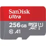 SanDisk Ultra 256 GB microSDXC Speicherkarte Kit (2022) bis 150 MB/s C10, U1, A1