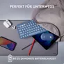Logitech K380 für Mac Kabellose Tastatur Blueberry