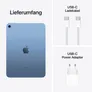 Apple iPad 10,9" 10th Generation Wi-Fi 64 GB Blau MPQ13FD/A