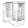NZXT H5 Flow Midi Tower ATX Gehäuse weiss mit Sichtfenster