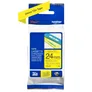 Brother TZe-651 Schriftband  schwarz auf gelb, 24mm x 8m, selbstklebend