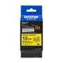 Brother TZe-S631 Schriftband, 12mm x 8m, schwarz auf gelb, stark klebend